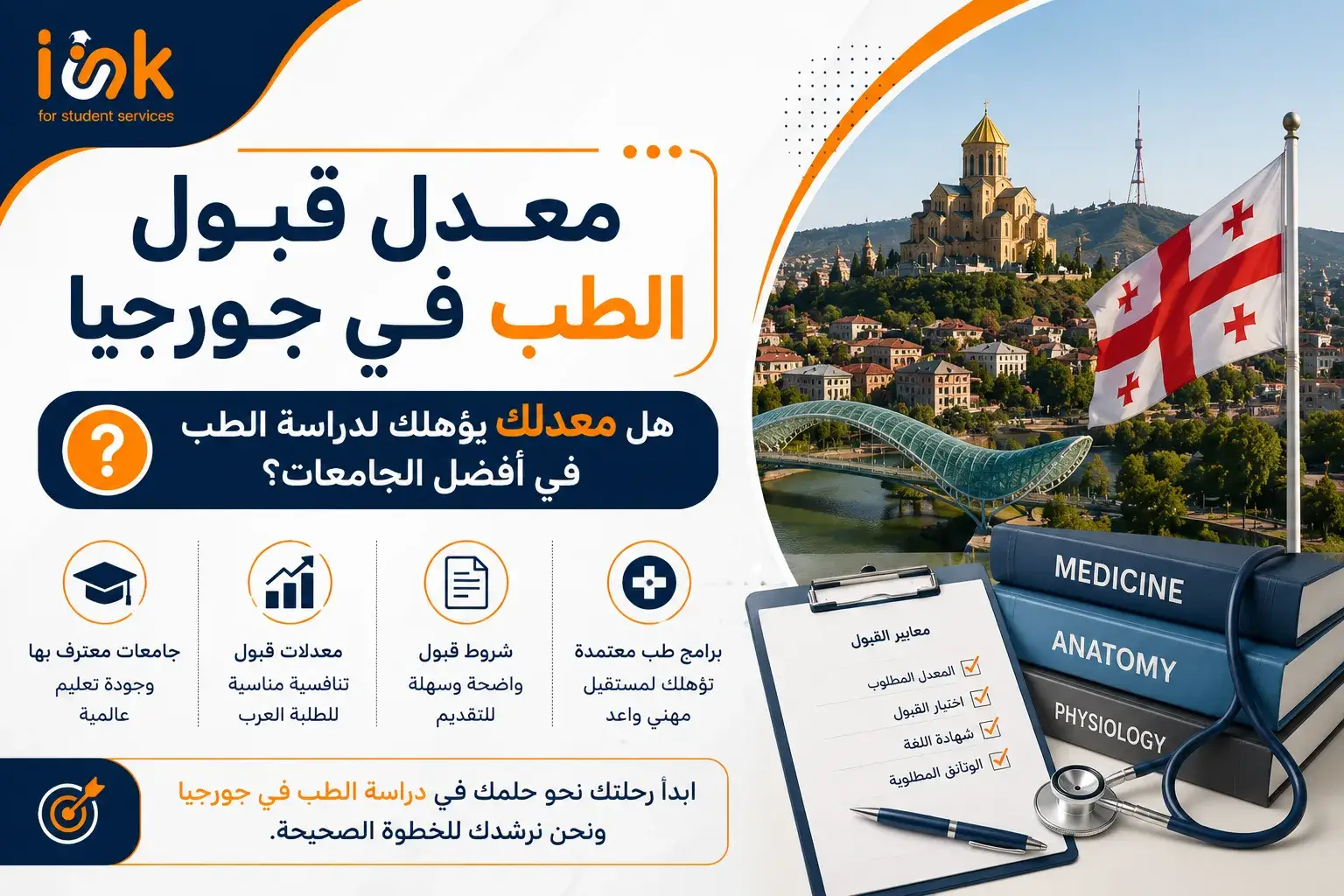 معدل قبول الطب في جورجيا