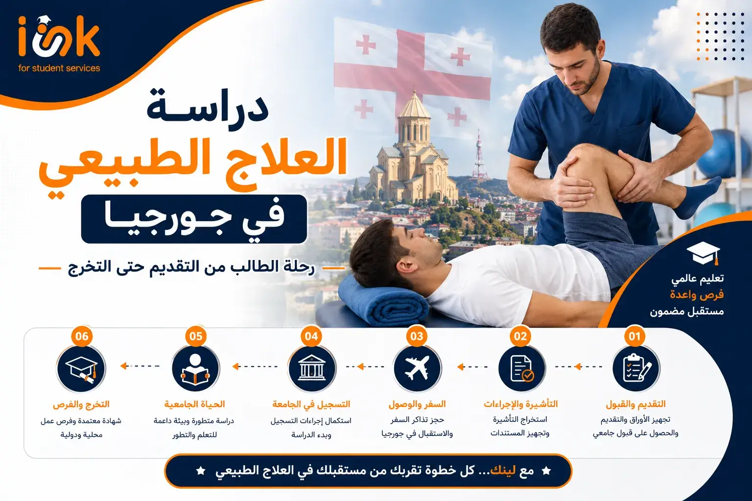 دراسة العلاج الطبيعي في جورجيا