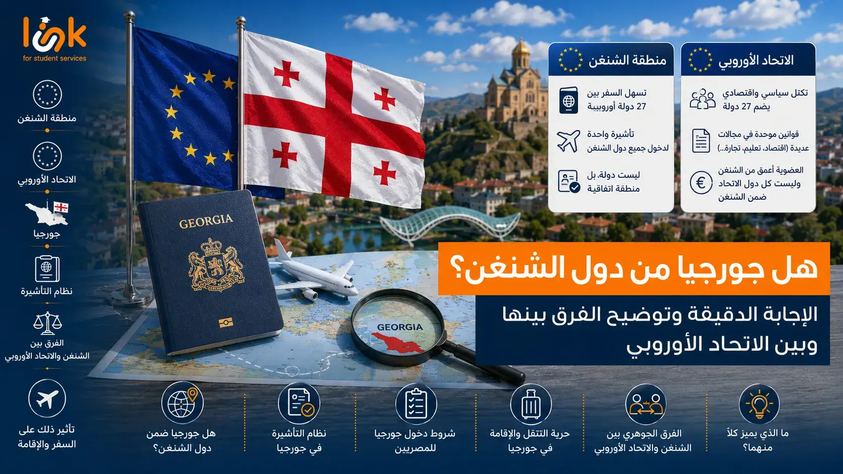 هل جورجيا من دول الشنغن